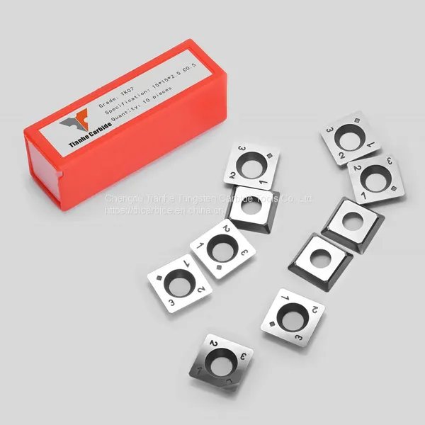 Tungsten Carbide Indexable Knives Reversible Blades photo-3