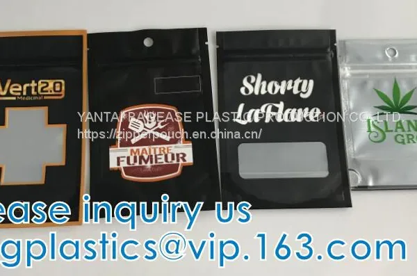 Exit Bags, Medical Incese Packaging Zipper Pouches, Mylar Packaging, Medicine Kraft Pouch Herbal Tobacco Leaf Pinch Zipp photo-3
