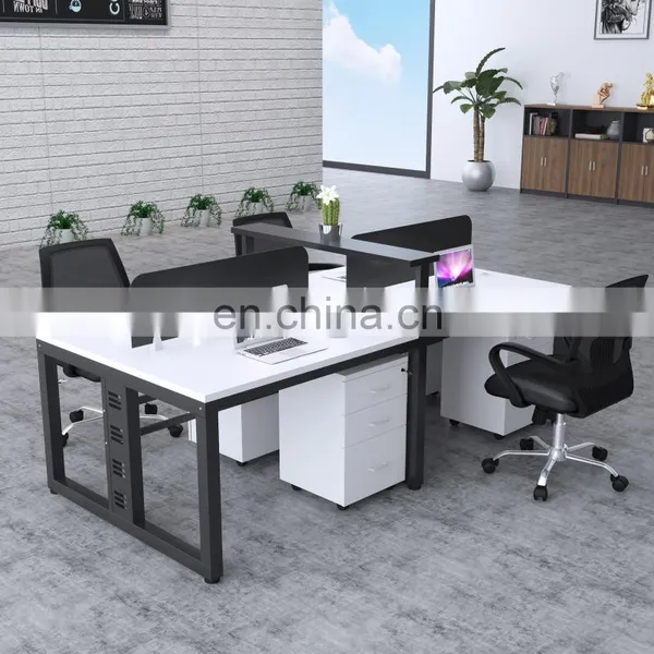 Contemporary Luxury Designer Office Furniture White Desk Executive Modern Computer Office Desk photo-4