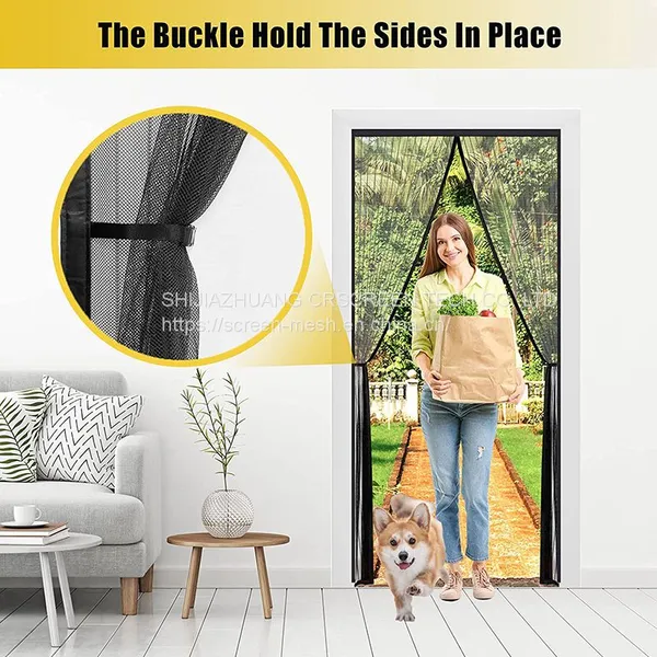Specializd Anti-Mosquito Curtain Magnetic Curtain Storage Design Soft Screen Door photo-2