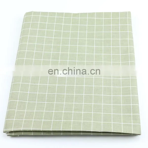 2.35m Wide Width Cotton Fabric Wholesale Garden Flowers Fashion Check Printed Cotton Bed Twill Fabric photo-5