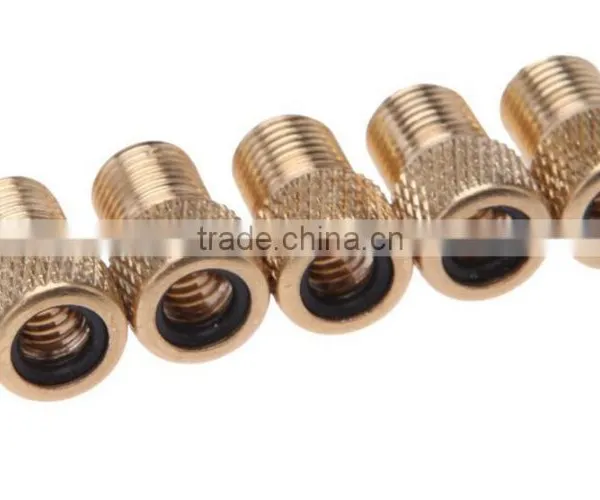 Presta to Schrader Valve Bicycle Bicicleta Pump Tire Inflator Valve Adaptor Convertor Bike Accessories