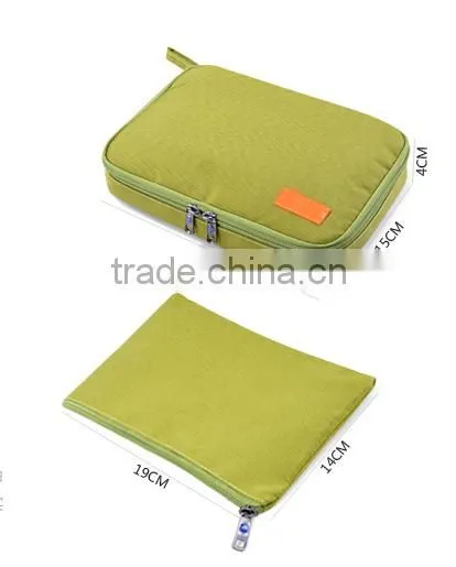 Waterproof Multifuction High-capacity Travel Pastport Documents Nylon Storage Bag photo-4