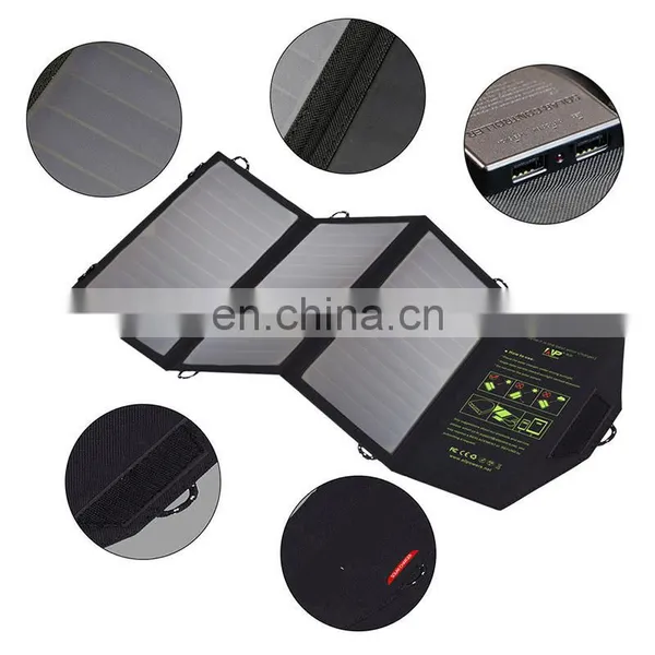 Outdoor Waterproof Folding Solar Panel 21W USB Portable Foldable Solar Panel For Camping photo-5