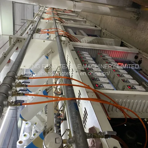 Used Chinese Brand Weifeng WF10 Air Covering Machines Year 2014-2015 40 Spindles photo-3