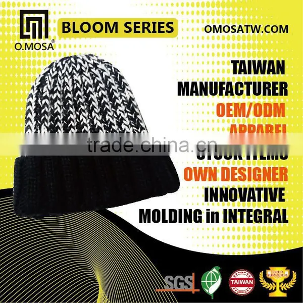 OM3297 Fashion Accessories Hats & Caps O.MOSA 2G_6BH29 Mix Color Sport Knit Hat photo-2