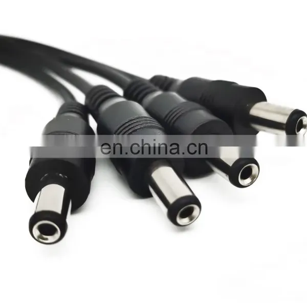 12v Coaxial Dc Power Cable 1-4 Plug Female To Male Power Supply Connector Dc Cable 4 Way Dc Splitter Cable photo-5