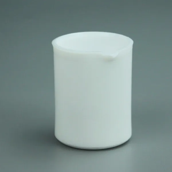 PTFE Pure White Beaker Can be Heated on a Hot Plate Can be Equipped With a Lid photo-5