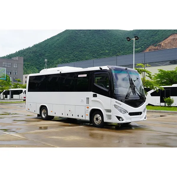 Luxury Mini Coach Sightseeing Bus 7-8m 30 Seater Diesel Engine Automatic 40 Seats Rhd Mini Bus Vehicle Guangtong 4x2 Manual photo-2