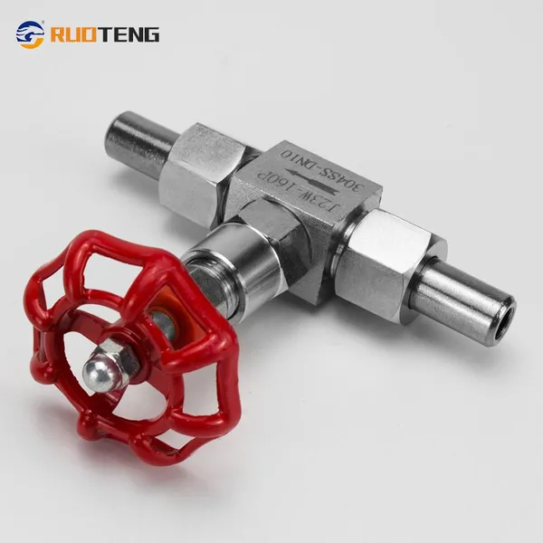 [RUOTENG] J23W Heavy Duty High Pressure Stainless Steel 304 Welded Globe Valve/ Neelde Valve photo-5