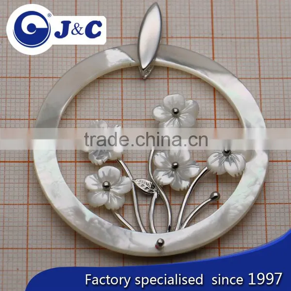 Mother of Pearl Shell Pendant ,Pendant Necklaces photo-3