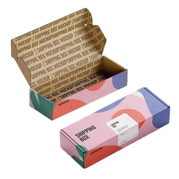 Folding Matte Cardboard Product Packaging Paper Gift Shipping Box With Insert photo-5