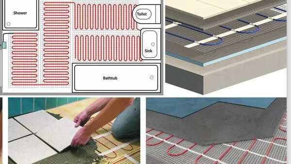 2m2 Underfloor Heating Mat With WiFi Thermostat Complete Set photo-5