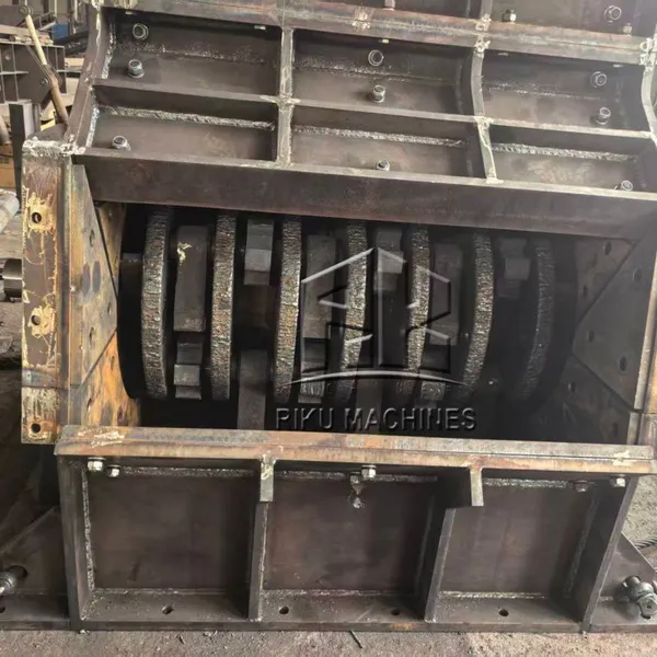 Scrap Metal Crusher Machine Processing Various Scrap Metals for Recycling Industry