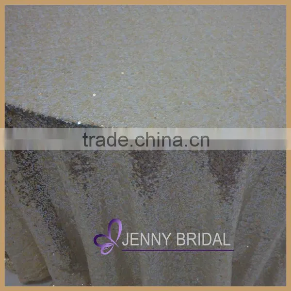 SQN65#3 Hotsale Silver Sequin for Party or Wedding Tablecloth photo-2