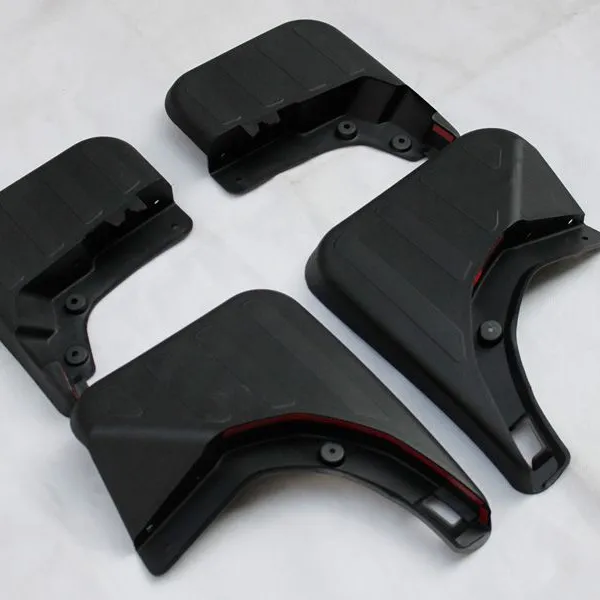 Mercedes-Benz Tire Mudguard, Mud and Scratch Resistant, PP Material, Original Vehicle Hole Position Damage-free Installation photo-3