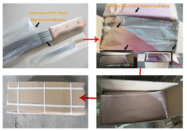 Heavy Duty Machete 50cm for Farming & Garden Work, Long Blade, High Carbon Steel Knife photo-3