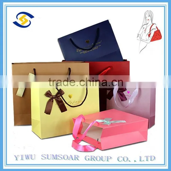 Custom Paper Bag Kraft Plastic Lined Kraft Paper Bag