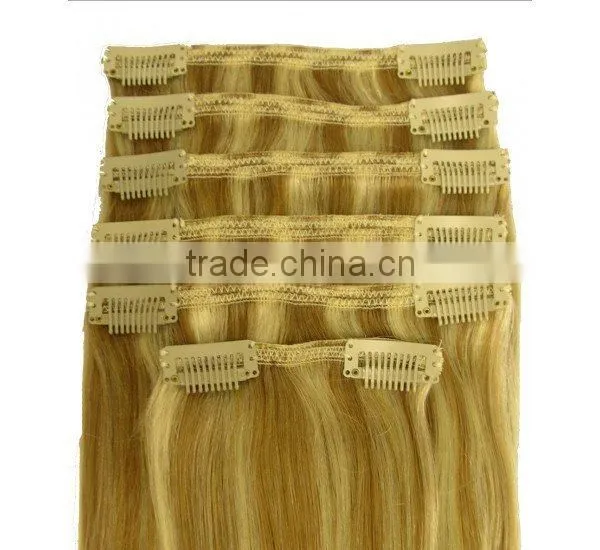 Top Quality Easy Clips Hair Extensions Human Hair Remy Clip In Hair Extensions photo-6