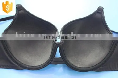2016 Unique Front Classical Style Simple Black Bra photo-5