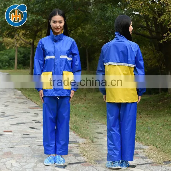 High Visibility Safety Pvc Raincoat photo-2