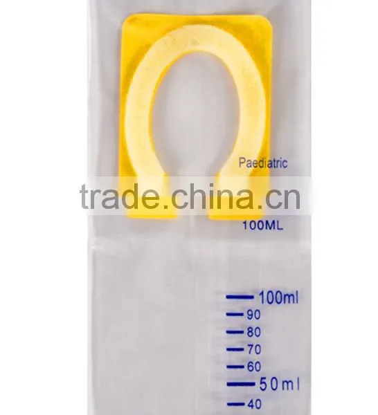 Best Price Sell Disposable Urine Collection Bag Disposable Paediatric Urine Bag 100ml photo-2