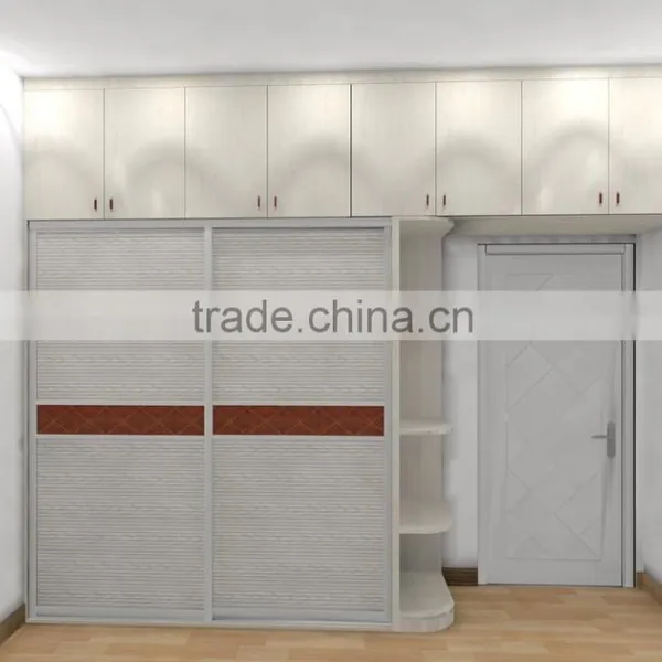 Sliding Two Doors Bedroom Wardrobe Cabinet