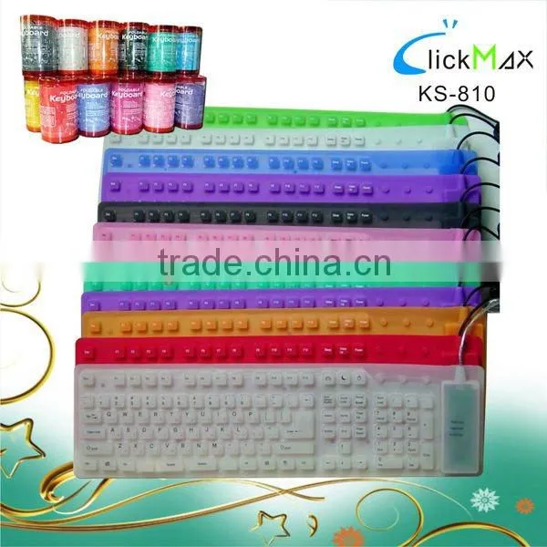 USB 109 Keys Silicone Flexible Keyboard