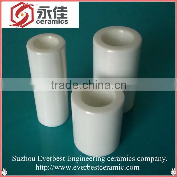 High Strength Polished White Alumina Ceramic Bushing photo-2