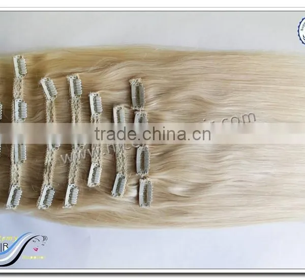 Human Hair Extensions Clip in Hair Extensions for White Women Remy Clip in Hair Extension 220 Grams photo-3