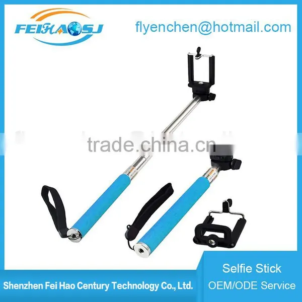 2016 Wholesale Bluetooth Monopod Selfie Stick Wireless Mobile Phone Monopod photo-4