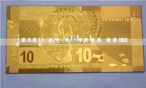 Gold Foil 24k Gold Banknotes Gift and Craft Souvenir Banknotes
