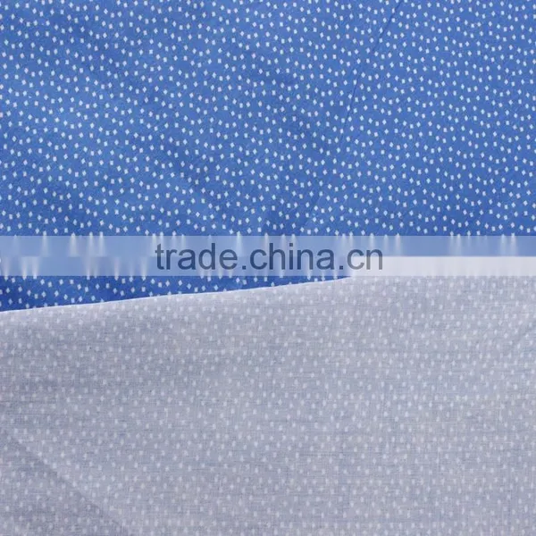 High Quality Product of Woven Textile Poplin Cotton Fabric Printed Dots photo-2