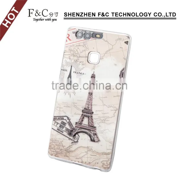 Professional Phone Case Manufacture Customize Print 3D Sublimation Printing Hard PC Cover Case for Huawei p9 photo-4