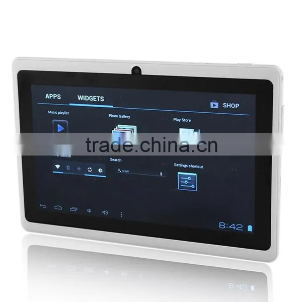 White With GPS WIFI Bluetooth Phone For Android 4.4 Core 7 Inch Tablet PC photo-5