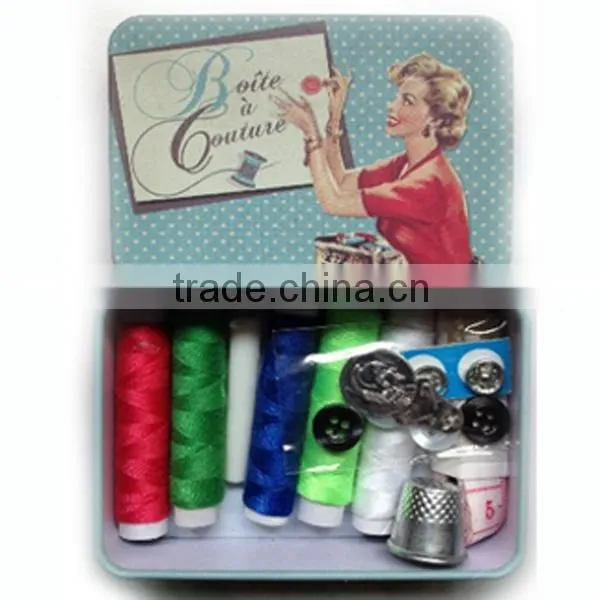 High Qulaity Wholesale Unique 10*10*11cm Sewing Kits Sewing Box photo-6