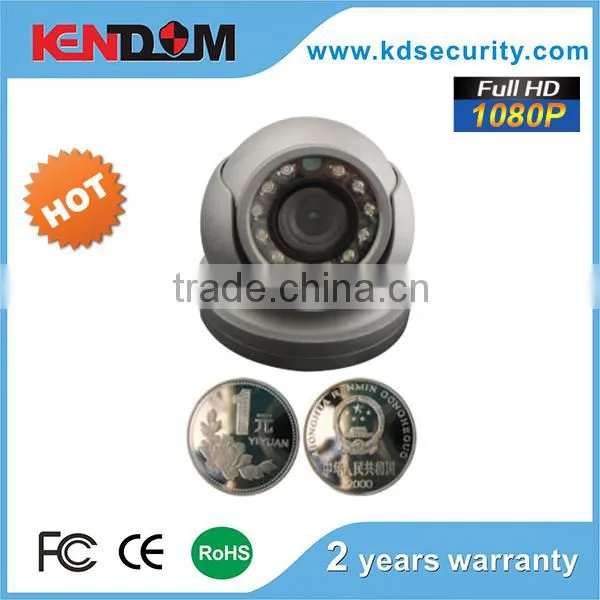 Kendom Hot Model KD-ID2007MF-AH Mini Bus Dome Camera Ahd 1080p Vandal-roof With ir Night Vision ip Dome Camera photo-3