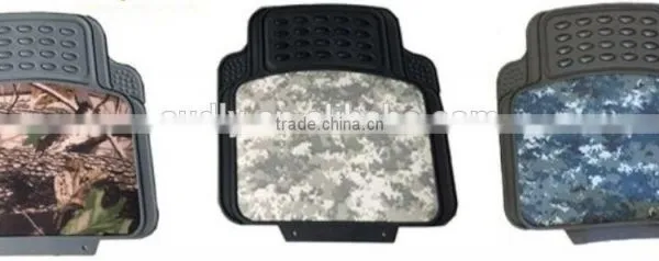 2016 Newest Design Plastic Car All Season Camo Floor Mats photo-2