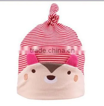 Lovely Cute Baby Girl's Flower Fancy Baby Hats and Striped