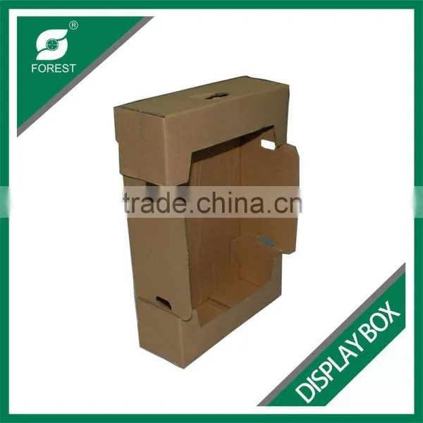 PLAIN DISPLAY BOXES CORRUGATED PACKING DISPLAY BOXES FOR FRUIT CARDBOARD PAPER RETAIL DISPLAY BOXES FOR VEGETABLES photo-4