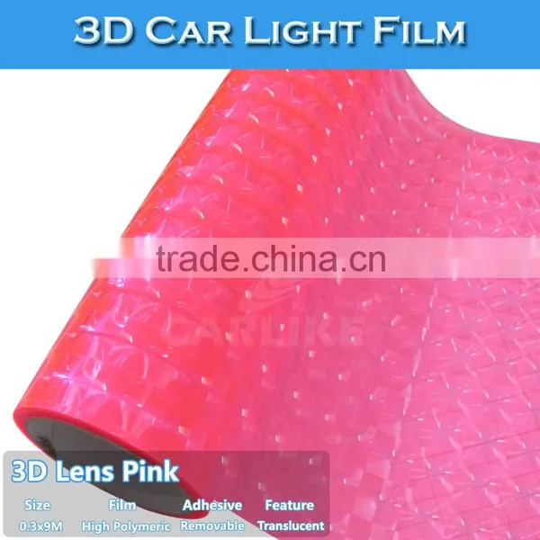 CARLIKE High Flexible 3D Car Light Film Chinese Decor Sticker photo-2