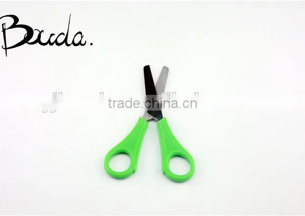 Stationery Stainless Steel With Plastic Handle Student Scissors BD-S1612 photo-2