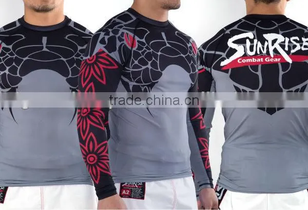 Custom Factory Rashguard Mma Bjj Rashguard photo-4