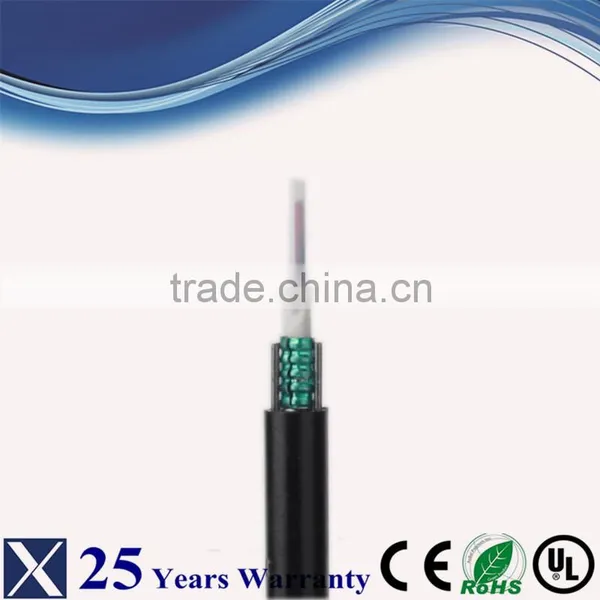 GYXTW Uni-tube Steel Tape Armored Fiber Optic Cable photo-2