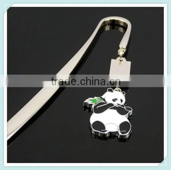 Elegant and Classic Giant Panda Hollow-out Tassel Bookmarks photo-2