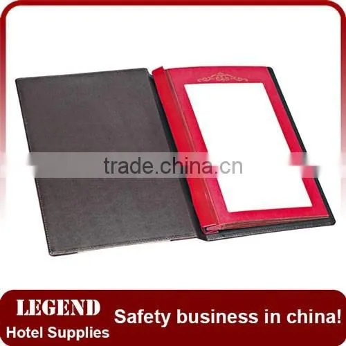 Wholesale Hotel Furniture Soft Leather Ring Binder,room Directory photo-5