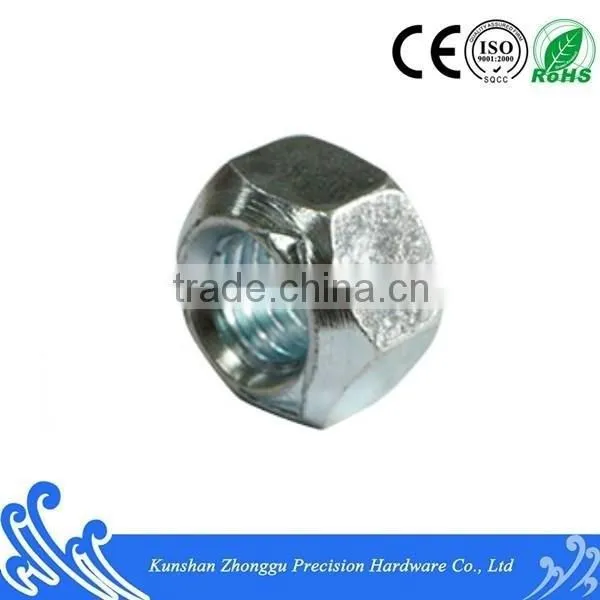 Lock Nut DIN980 Carton Steel Blue White Zinc M10 photo-2