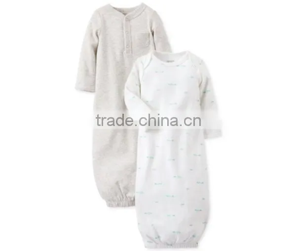 Newborn Baby Clothes Boys Casual Long Sleeve 100% Cotton Sleep Romper photo-2