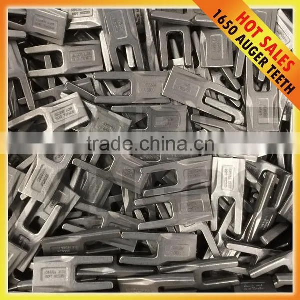 1650 Construction Pengo Type Dirt Augers Flat Teeth Forged Tooth photo-3