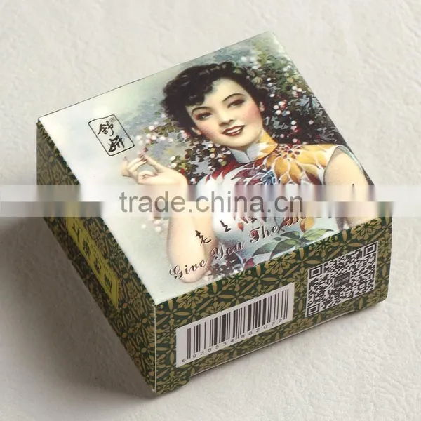 Old Shanghai Solid Perfume Brand and Reverting to Old Ways Printing Paper Case for Intellectual Woman photo-4